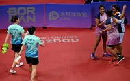 开云-两对世界冠军组合输给外敌 国乒无缘亚运女双四强