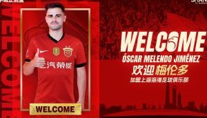 官方：梅伦多正式加盟上海海港