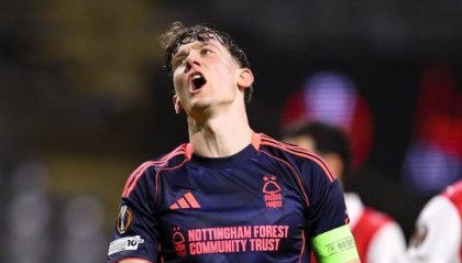 尴尬，森林是欧联杯历史上第二支没被射正但输球的球队